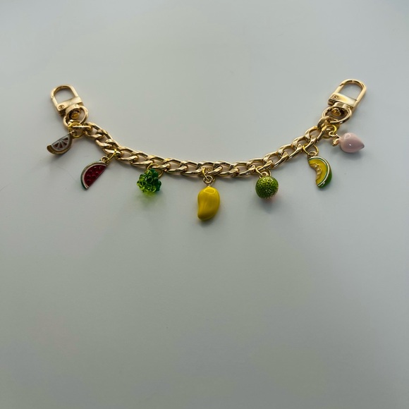 Handbag Chain with Fruit Charms - Picture 3 of 5